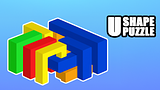 Uのかたちパズル