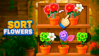 フラワーならべかえパズル