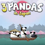 3匹のパンダinジャパン