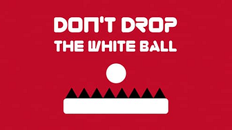白いボールを落とさないで
