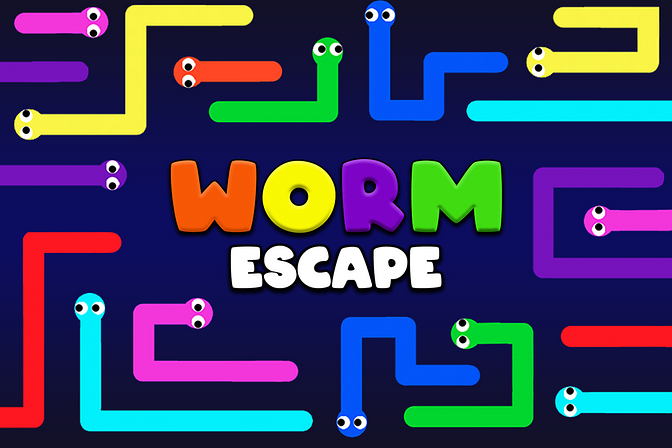 ワームエスケープパズル