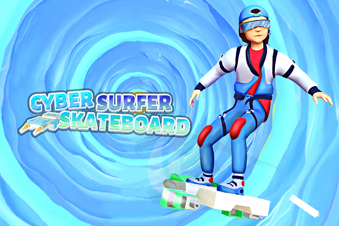 サイバー・サーファー・スケートボード