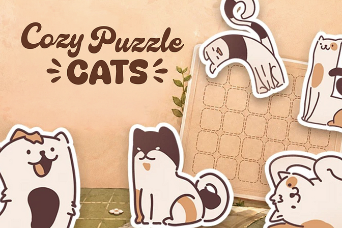 ほっこりパズル：猫