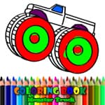 BTS Monster Truck Coloring