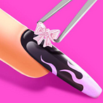 スリーディーアクリルネイルアートゲーム