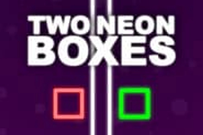 ２つのネオンボックス