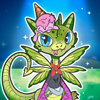 ドラゴンのドレスアップ