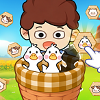 ファームアニマルソートパズル