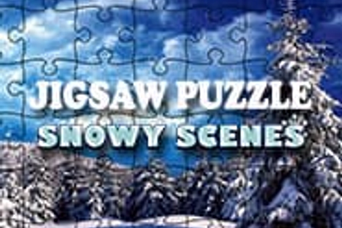 ジグソーパズル：雪のシーン