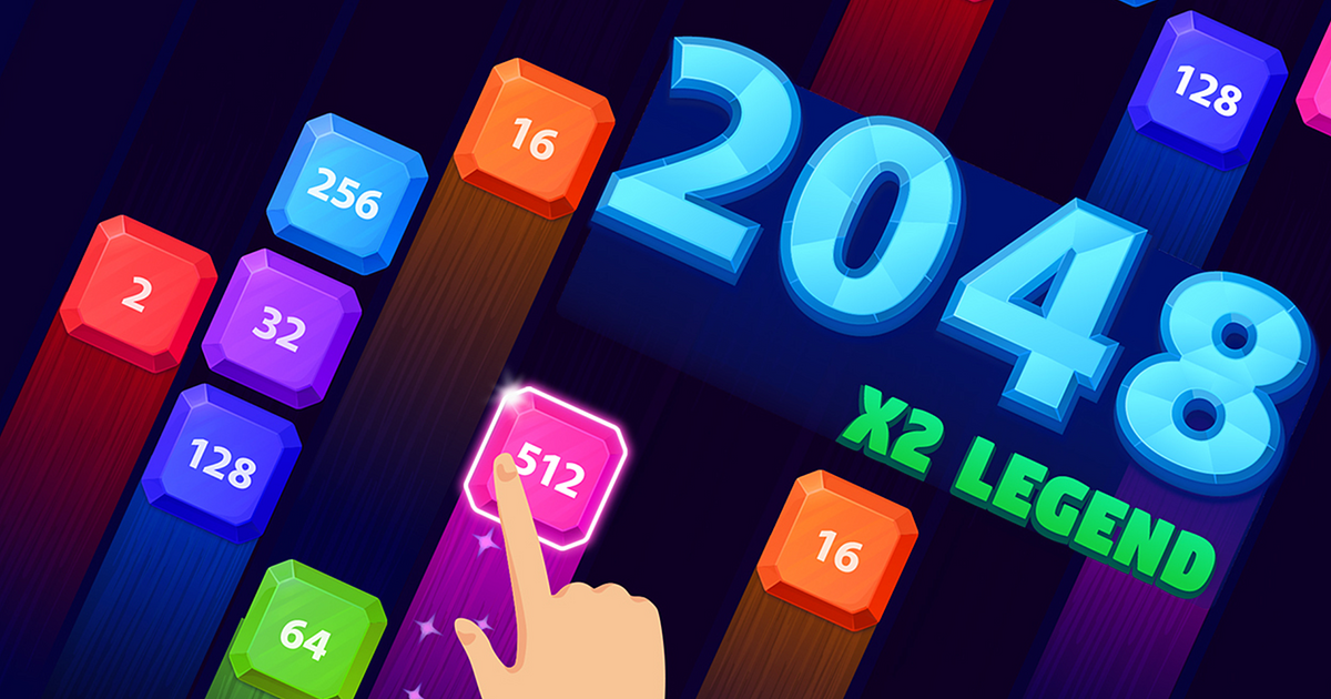 2048 x2 レジェンド - 無料オンラインゲーム | FunnyGames