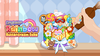 タイニーベイカーレインボーケーキづくり