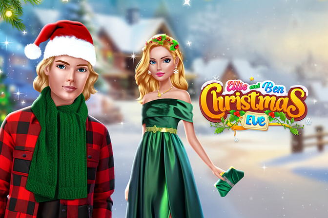 エリーアンドベンクリスマスきせかえ