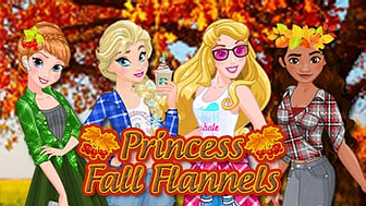 プリンセスの秋のフランネル