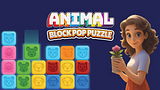 アニマル・ブロックポップ・パズル