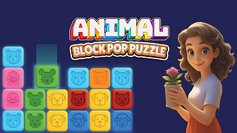 アニマル・ブロックポップ・パズル