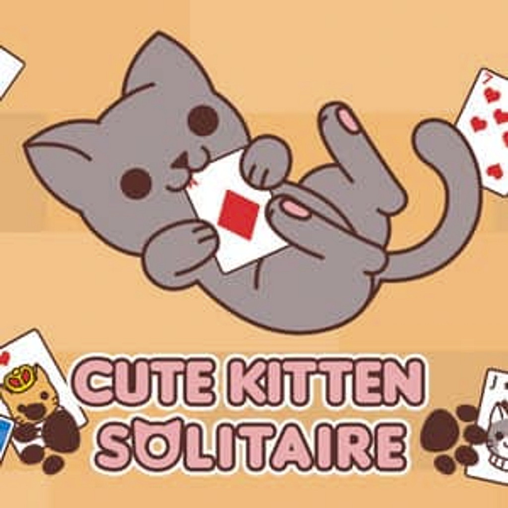 かわいい子猫ソリティア 無料オンラインゲーム Funnygames
